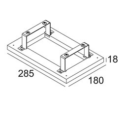 Delta Light MOUNTING KIT MINIGRID IN 2 CSC