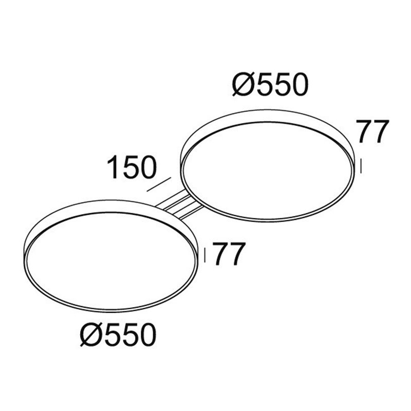 Delta Light MULTINOVA 255 SMOKE DIM4 Hanglamp