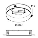 Delta Light MULTINOVA 55 RECESSED KIT