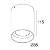 Delta Light QOBY X R DIM8 Deckenlampe