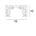 Delta Light SL19 - PROFILE 3m Trackverlichting