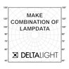 Delta Light SUPERNOVA LINE 95 TW DOWN-UP DIM5 Suspension lamp