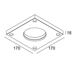 Delta Light MOUNTING KIT ENTERO RD-M CSC