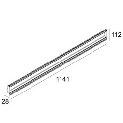 Delta Light MOUNTING KIT INLET TRIMLESS L113