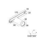 Delta Light M26L/M35R - Octav 39 Trackverlichting