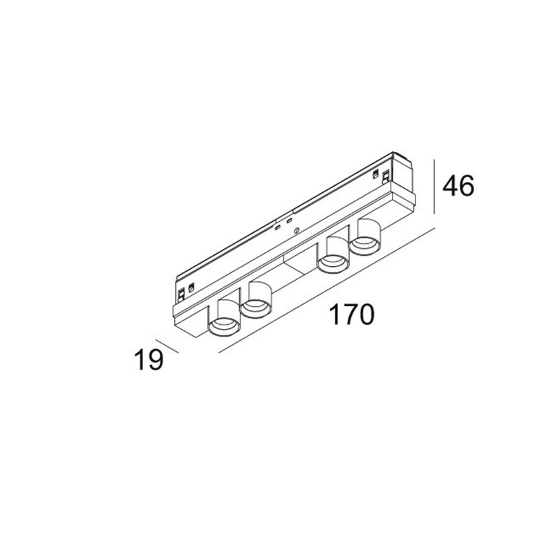 Delta Light M20/M26H - Jum-Oh! 4R track lighting fixture