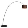 Foscarini Twiggy Rosewood Mylight Floor Floor Lamp