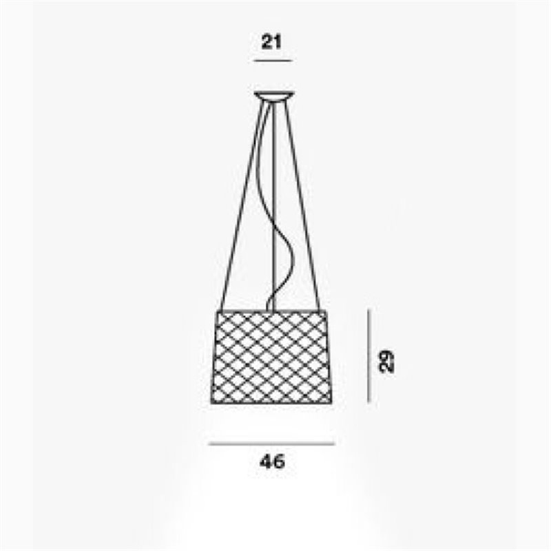 Foscarini Twiggy Grid Susp. Tuinverlichting
