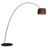 Foscarini Twiggy Elle Rosewood Floor Floor Lamp