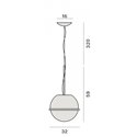 Foscarini Tonda Susp. Hanglamp