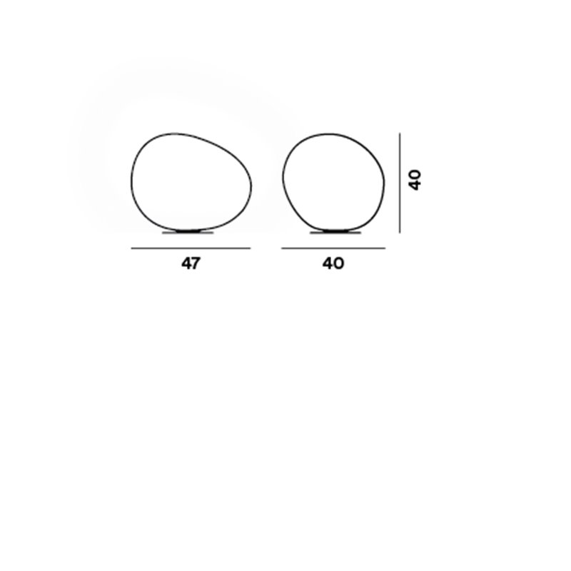 Foscarini Poly Gregg Large tafellamp