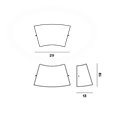 Foscarini Tutu Wall wandlamp