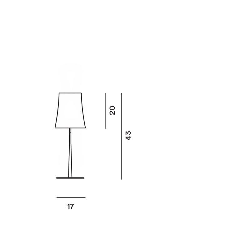 Foscarini Birdie Easy tafellamp