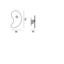 Foscarini Bit 1 wandlamp