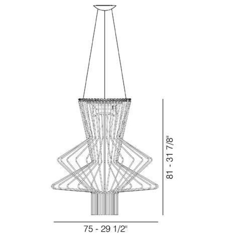 Foscarini Allegro Ritmico Led hanglamp