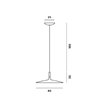 Foscarini Aplomb Large suspension lamp