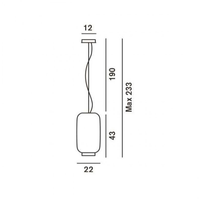 Foscarini Chouchin 2 Dim hanglamp