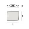 Foscarini Folio Ceiling ceiling lamp