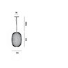 Foscarini Plass Medium E27 lampe a suspension
