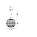 Foscarini Tartan Led hanglamp