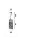Foscarini Tress Small suspension lamp