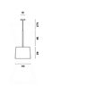 Foscarini Twiggy Suspension E27 lampe a suspension