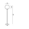 Foscarini Gem E27 lampadaire