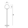 Foscarini Rituals XL E27 lampadaire