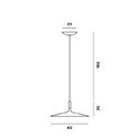 Foscarini Aplomb Large hanglamp - Bruin - Dimbaar - Outlet