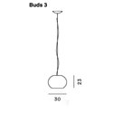 Foscarini Buds 3 Led hanglamp