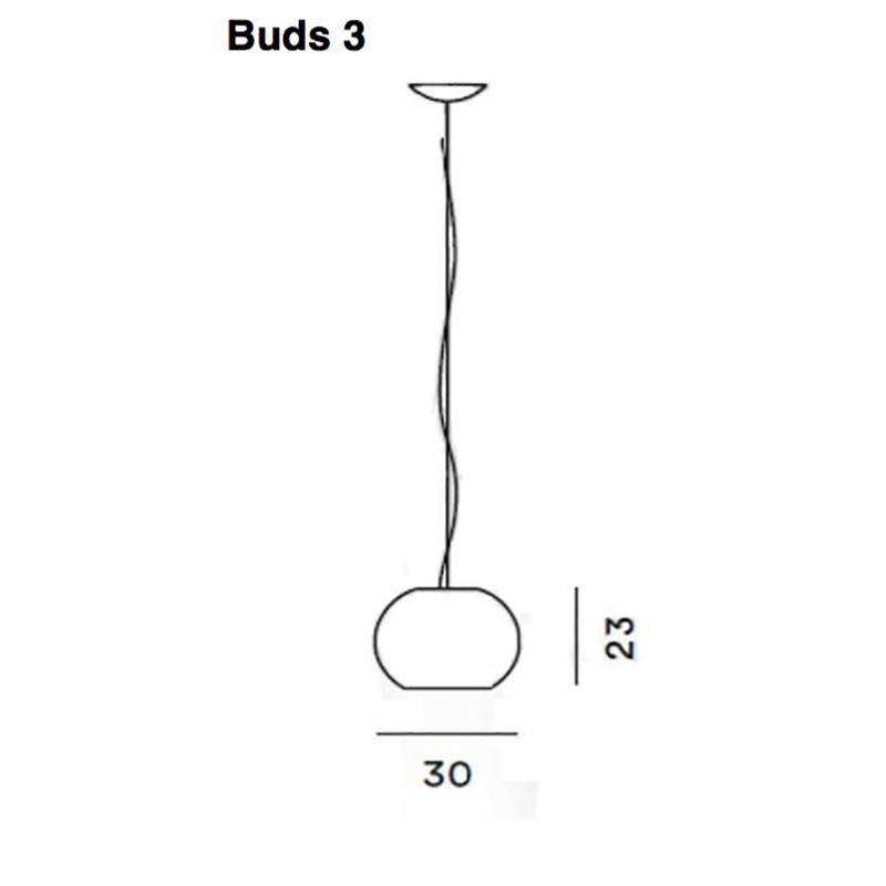 Foscarini Buds 3 Led hanglamp
