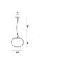 Foscarini Chouchin 1 suspension lamp