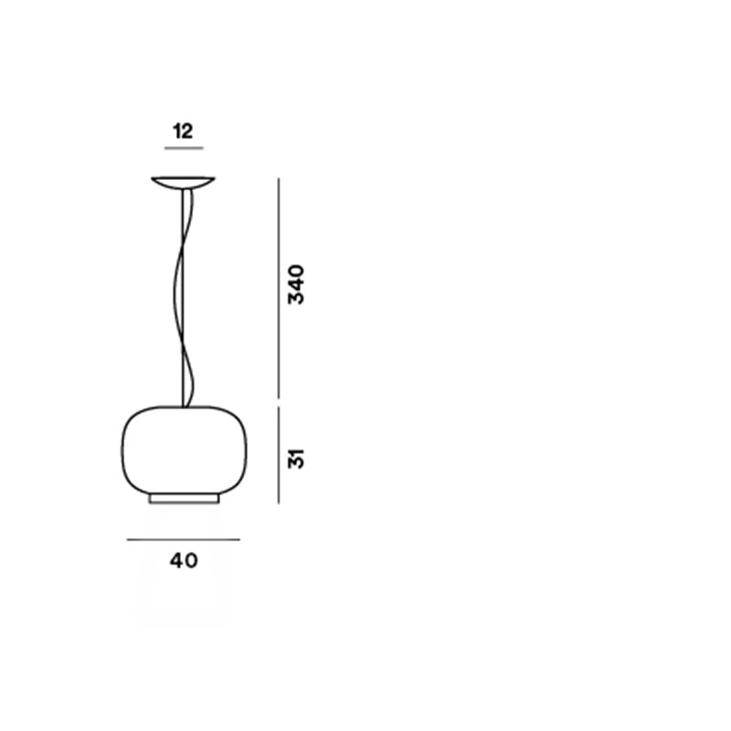 Foscarini Chouchin 1 Led hanglamp