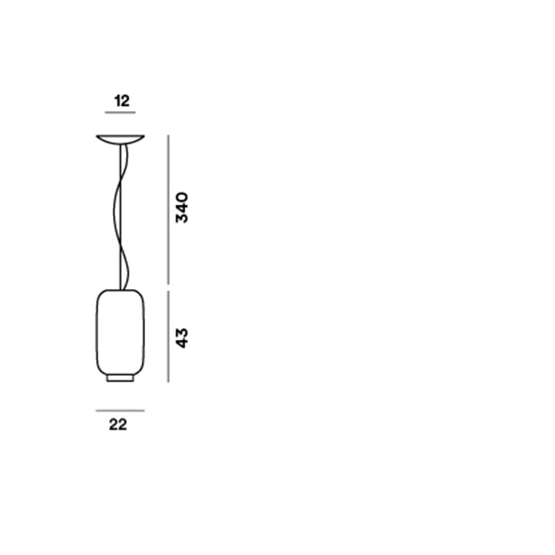 Foscarini Chouchin 2 Led lampe a suspension