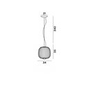 Foscarini Spokes 2 Small My Light hanglamp