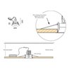 Wever & Ducré DEEP 1.0 LED wire springs Einbaustrahler