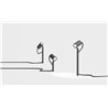 IP44 Piek 25 Spot Poteau de Jardin