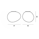 Foscarini Gregg Grande Ceiling Plafondlamp