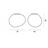 Foscarini Gregg Grande Ceiling Ceiling Lamp