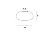 Foscarini Chouchin 2 Ceiling Plafonnier