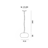 Foscarini Buds 2 Susp. 10M Lampe A Suspension