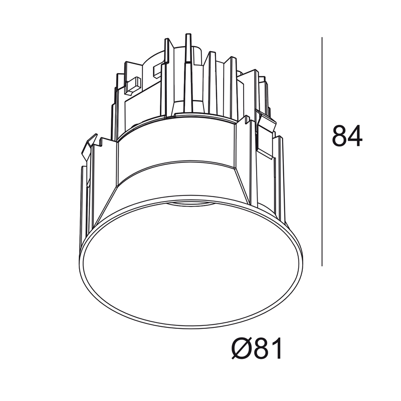 Delta Light DIRO TRIMLESS LED IP Einbauspot - Outlet