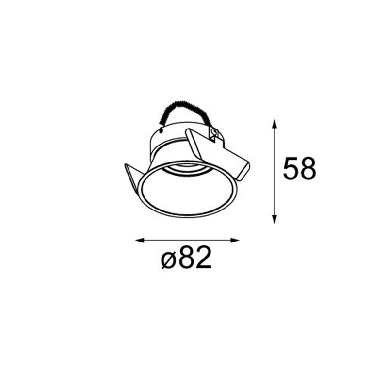 Modular Lotis Round 82 for M-LED 50 GE