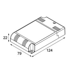 Modular Casambi Led Gear 350-1050Ma 25-60W