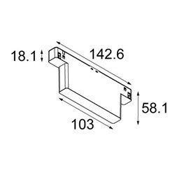 Modular Casambi Track 48V Dim Module