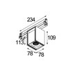 Modular Rektor track 1x LED warm dim Éclairage sur rail