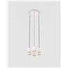 Modular Kompas ceiling base Ø340 350mA 100W GI