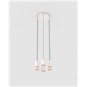 Modular Kompas ceiling base Ø340 350mA 60W GI