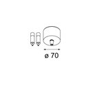 Modular Suspension kit 4m / 3x0.75 (2 cables)