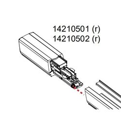 Modular Track power feed right dali 